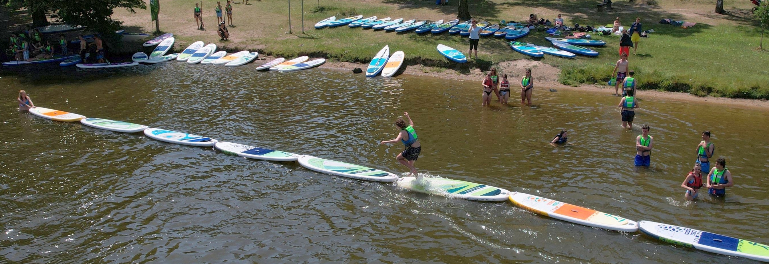 školní výlet na paddleboardech 02